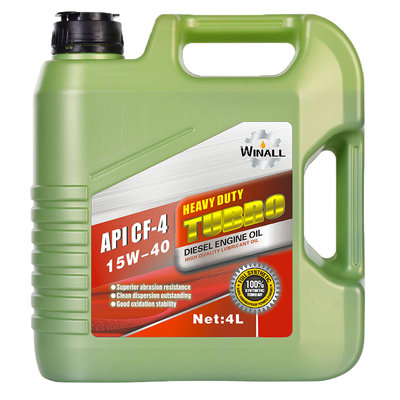 الجودة العالية والفعالية على المدى الطويل زيت الشاحنات ذو الحجم الصغير API CF4 sae 15w40