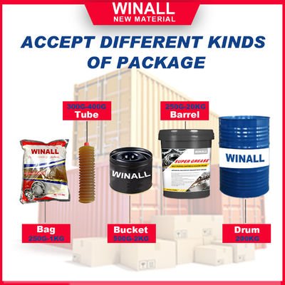 حمولة ثقيلة نقطة سقوط عالية 5L NLGI 3 الدهون القاعدية الليثيوم فائقة اللزجة