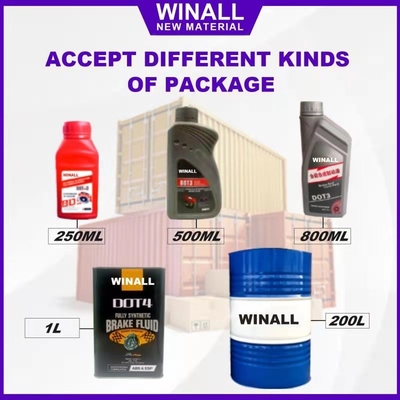 مصنوعة في الصين عالية الجودة DOT 4 800ml / 1L زيت الفرامل